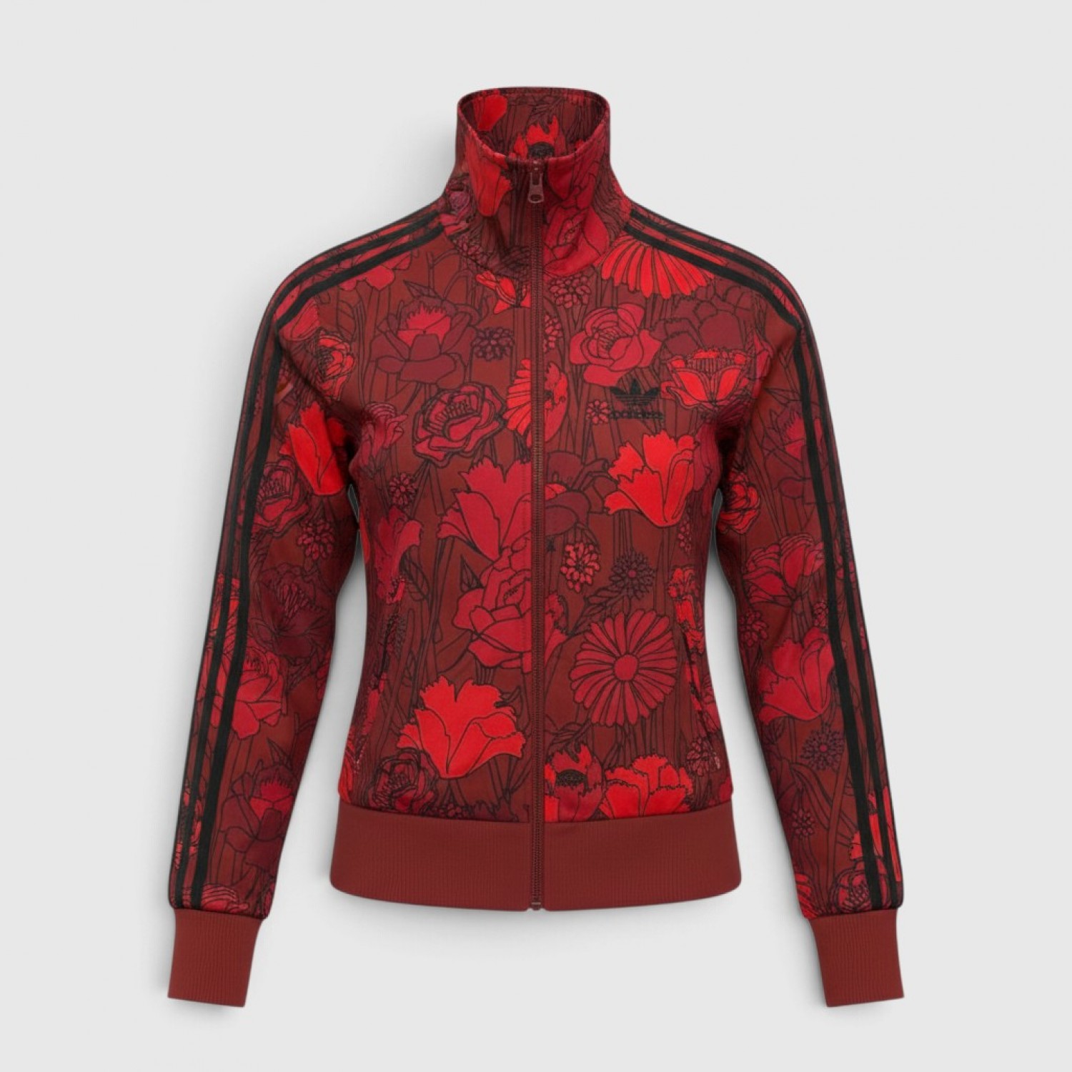Adidas Originals Floral Γυναικεία Ζακέτα / Pre Owned